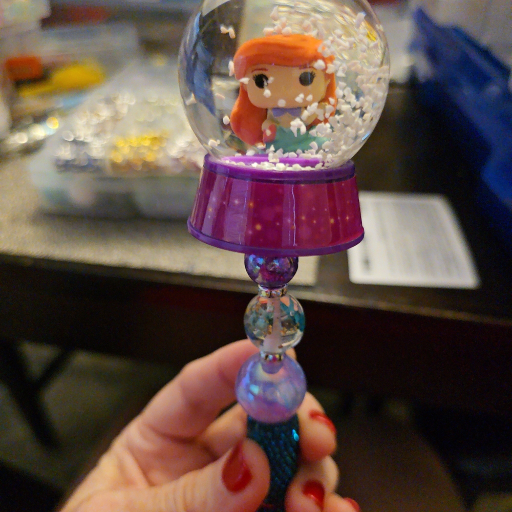 Mermaid Snow Globe Pen